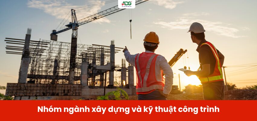 Nhóm ngành xây dựng và kỹ thuật công trình 